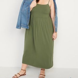 🆕NWT olive midi sundress 🫒
